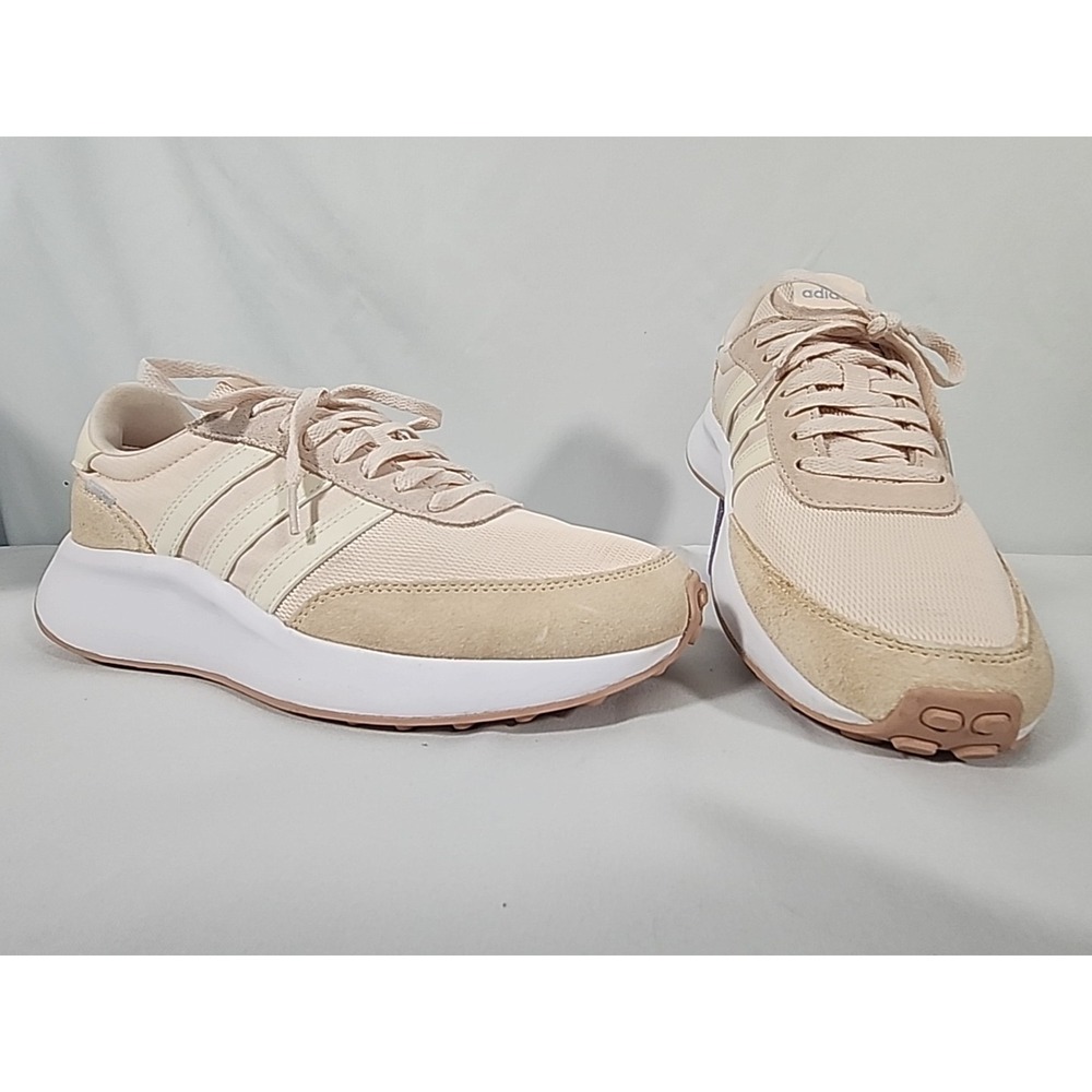 Adidas Run 70s Running Shoes Sneakers Wonder Quartz Chalk HP7858 Woman Size 9